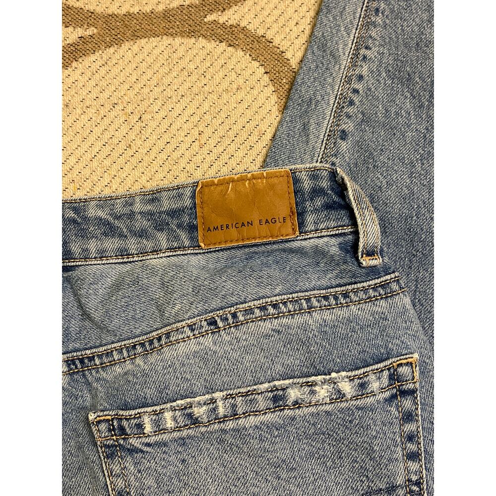 American Eagle Outfitters Balloon Blue Jean, size 0 short - Picture 3 of 14